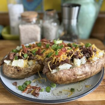 Loaded Steak Potato