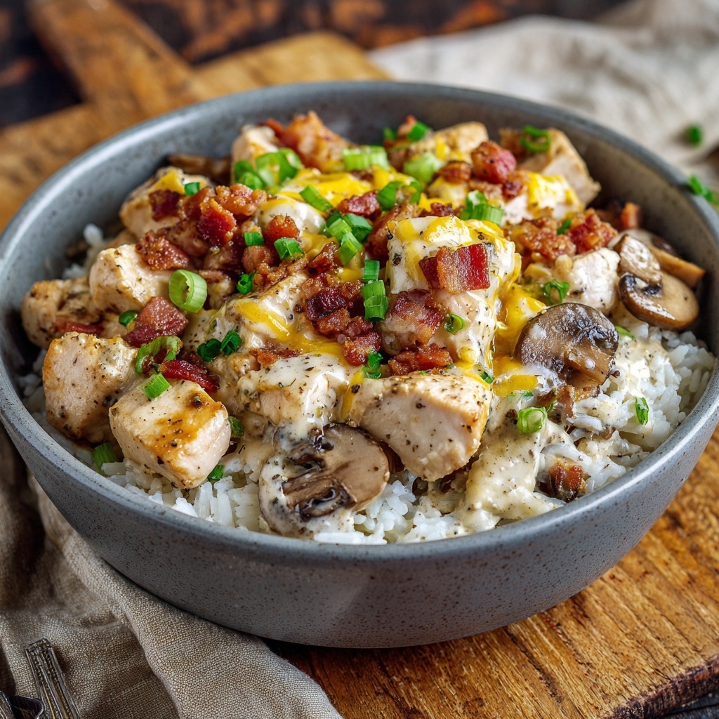Honey Dijon Chicken Bowl