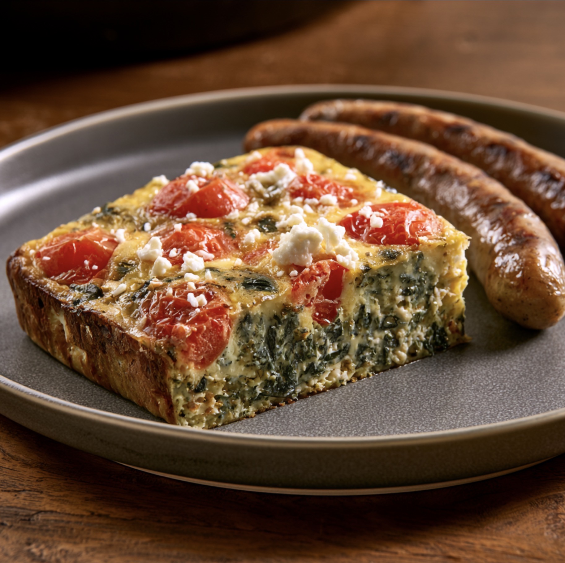 Tomato & Feta Frittata