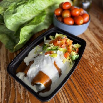 Cheesy Beef & Bean Burrito