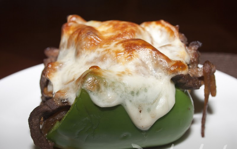 Philly Cheese Steak Stuffed Peppers