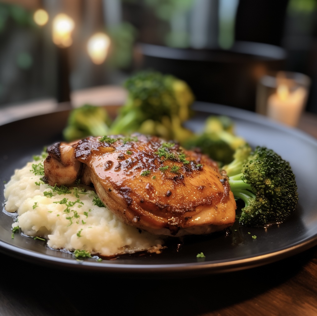 Grilled Chicken Marsala