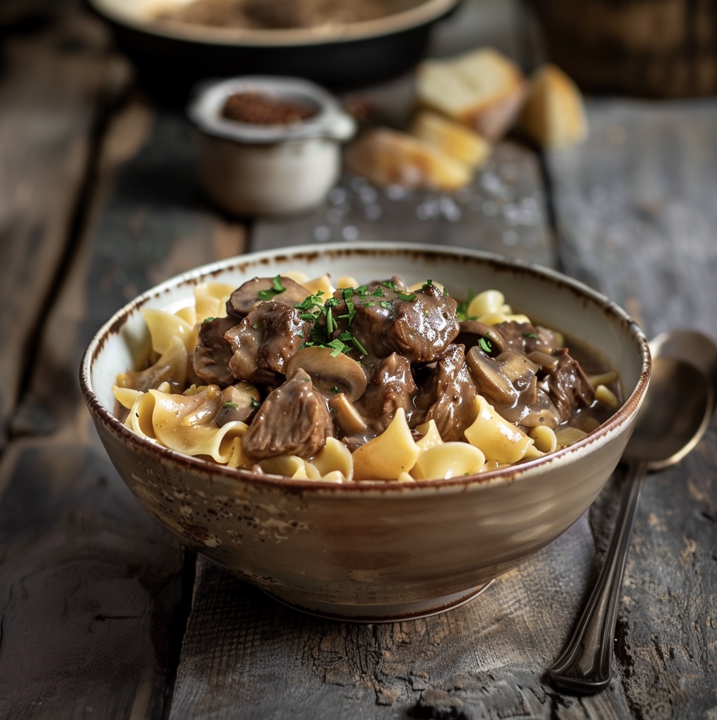 Beef Stroganoff