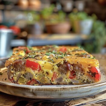 Italian Sausage Breakfast Frittata