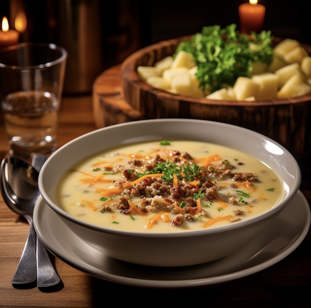 Bacon Cheeseburger Soup