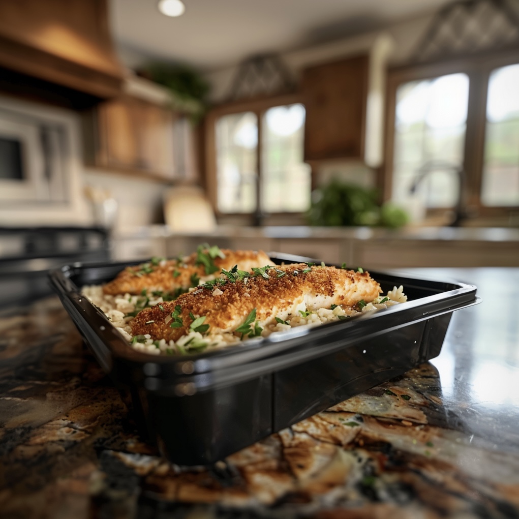 Parmesan Crusted Tilapia