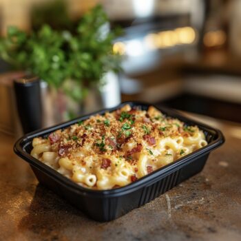 Smoked Gouda Mac & Cheese with Bacon