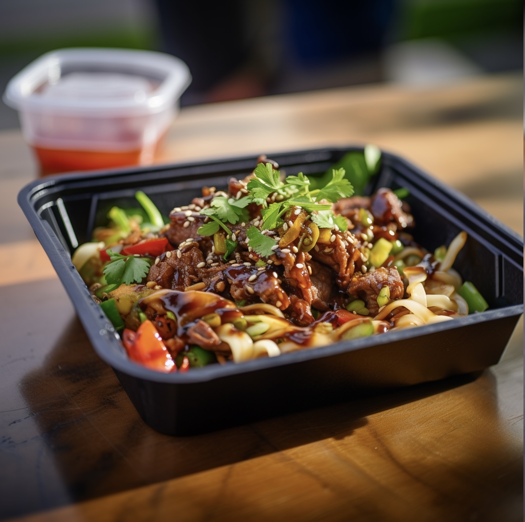 Thai Noodles with Beef