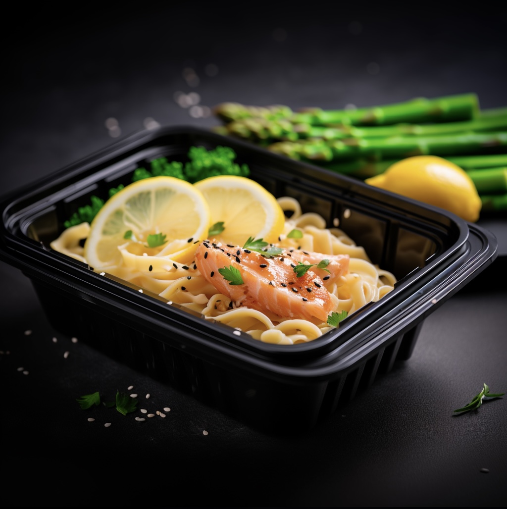 Salmon and Asparagus Pasta